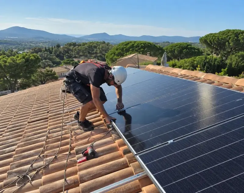 Installateur panneaux solaires Languidic — pose photovoltaïque sur toiture