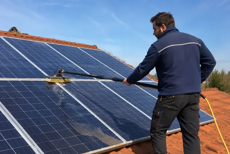 Nettoyage et entretien de panneaux solaires à Languidic
