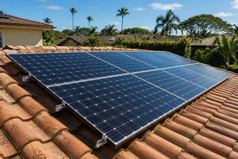 Installation de panneaux solaires à Languidic